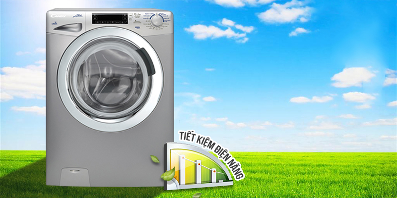 Máy giặt Candy GVW5117LWHCS-S 11 kg công nghệ Inverter tiết kiệm điện năng