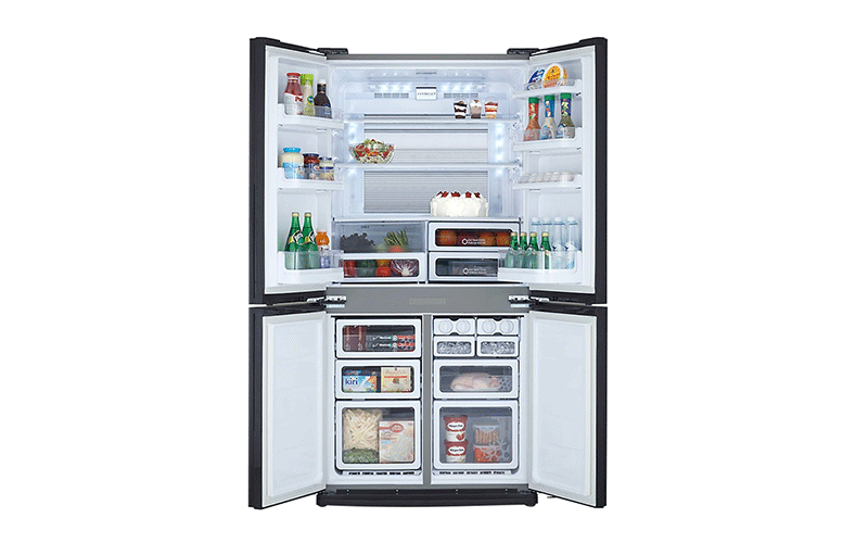 Tủ lạnh Sharp Inverter 567 lít SJ-FX640V-SL