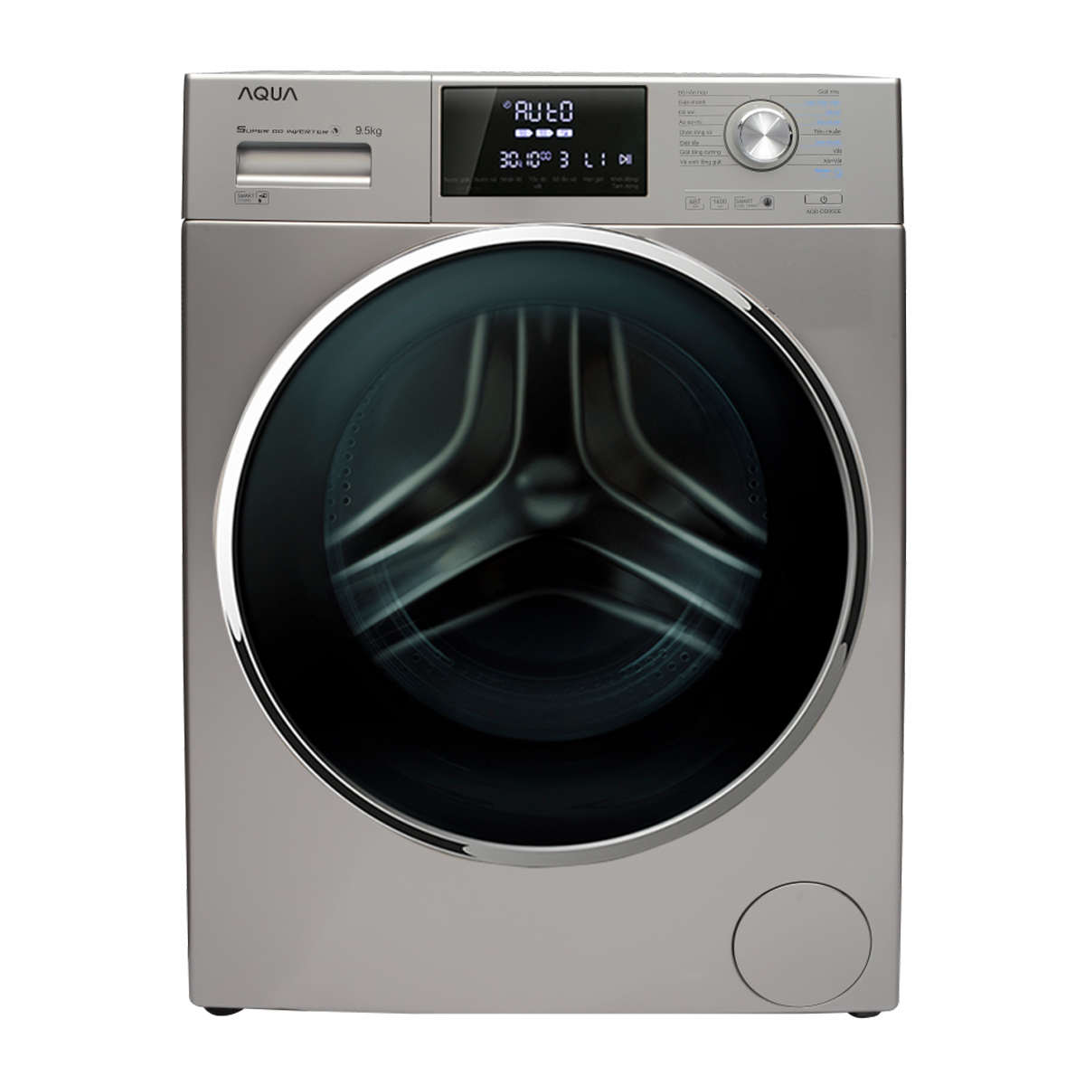 Máy giặt inverter Aqua 9.5 kg AQD-DD950E (S)