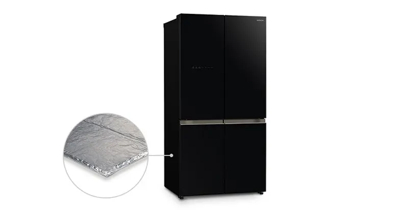 Tủ lạnh HITACHI Inverter 569 lít  R-WB640VGV0(GBK)